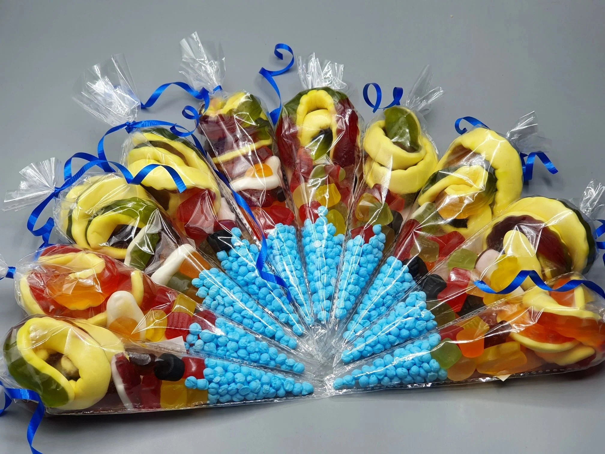 Snake themed sweet cones