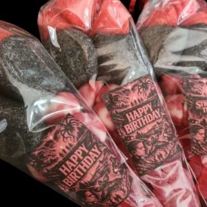 Stranger things themed Sweet Cones