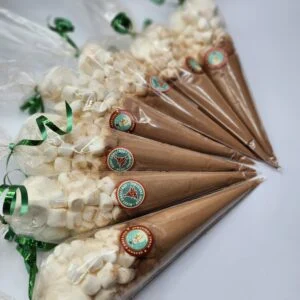 Hot Chocolate Cone (Plain or Oreo themed)